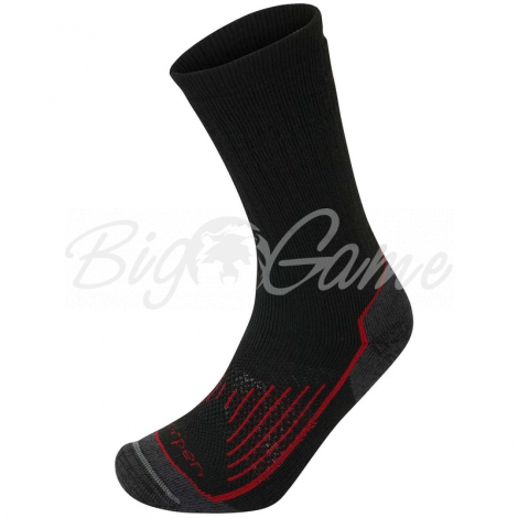 Носки LORPEN T2MCM Men's Midweight Hiker цвет Черный / темно-красный фото 1