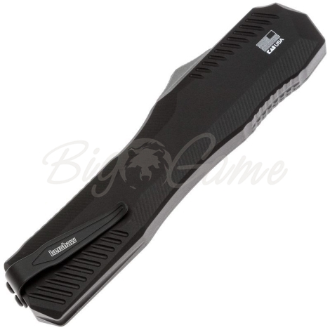 Нож складной автоматический KERSHAW Livewire Tanto CPM MagnaCut рукоять Алюминий 6061-T6 цв. Черный фото 2
