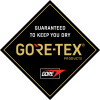Gore-Tex® - высокотехнологичная водонепроницаемая, ветронепроницаемая, дышащая мембранная ткань.