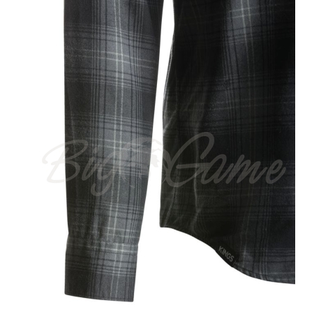 Рубашка KING'S Western Snap Flannel цвет Western Charcoal Plaid фото 4