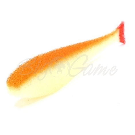 Поролоновая рыбка LEX Classic Fish NO 10 WOB (белое тело / оранжевая спина / красный хвост) фото 1