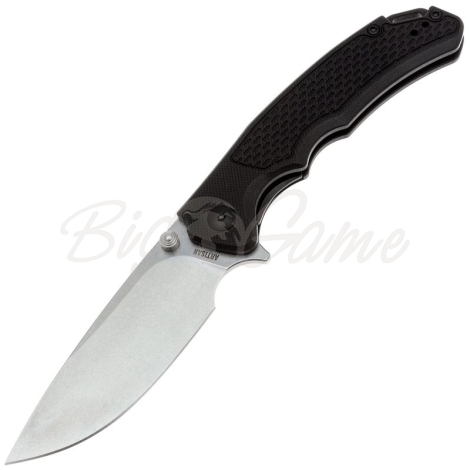 Нож складной полуавтоматический ARTISAN CUTLERY Tradition V2 сталь AR-RPM9 рукоять стеклотекстолит G10 цв. Черный фото 1