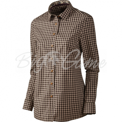 Рубашка HARKILA Selja Lady LS Check Shirt цвет Bright Port Check фото 1