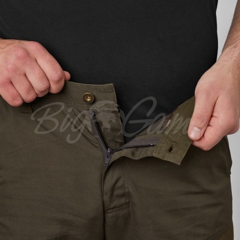 Брюки HARKILA Asmund Trousers цвет Willow green фото 4