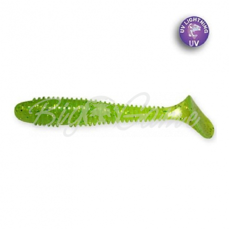 Виброхвост CRAZY FISH Vibro Fat 4" (4 шт.) зап. кальмар, код цв. 20 фото 1