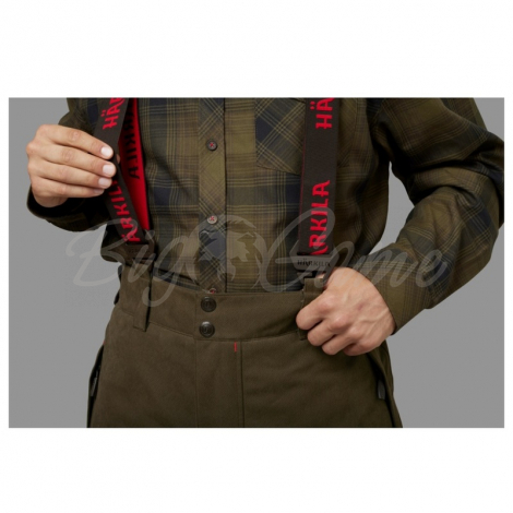 Брюки HARKILA Driven Hunt HWS Insulated trousers цвет Willow green фото 4