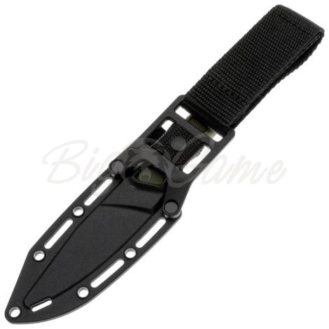 Нож с фиксированным клинком KERSHAW Deschutes Caper сталь D2 рукоять Полипропилен цв. Зеленый фото 3