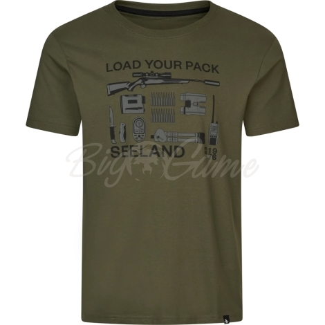 Футболка SEELAND Packing T-Shirt цвет Grape leaf фото 1
