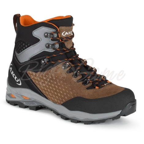 Ботинки треккинговые AKU Alterra II GTX цвет Brown / Orange фото 1