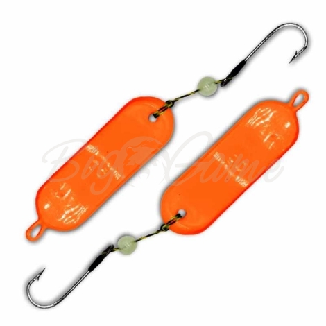 Блесна колеблющаяся BEST FISHING Buler Neon 3 г цв. морковка флуоресцентный фото 1