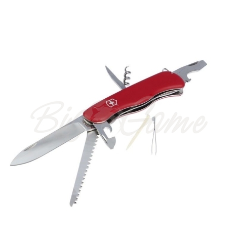 Нож VICTORINOX Forester 111мм 12 функций цв. красный фото 1