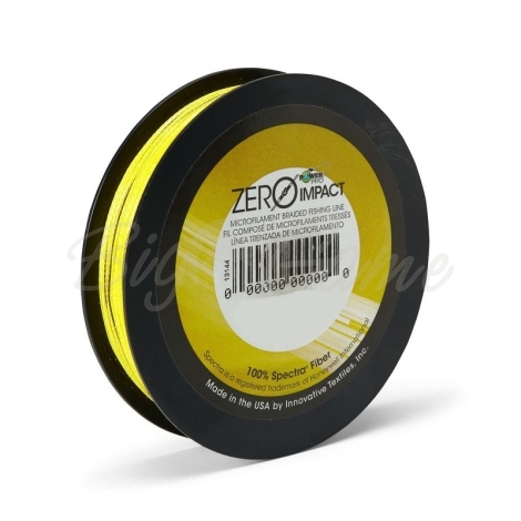 Плетенка POWER PRO Zero-Impact 455 м цв. Yellow (Желтый) 0,43 мм фото 1