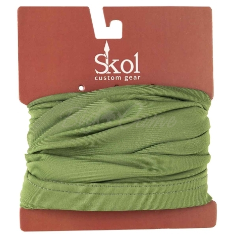 Бандана SKOL All Season Neck Gaiter цвет Oliva USM фото 2