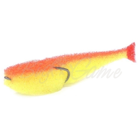 Поролоновая рыбка LEX Classic Fish CD 10 YRB (желтое тело / красная спина / красный хвост) фото 1