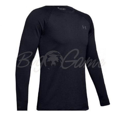 Термокофта UNDER ARMOUR Men's ColdGear Base 3.0 Crew цвет черный фото 3