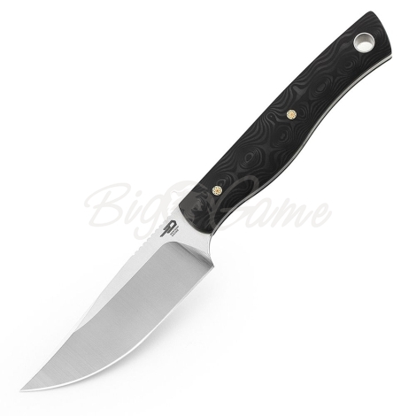 Нож BESTECH Heidi Blacksmith D2 цв. Черный фото 1