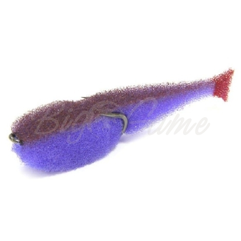 Поролоновая рыбка LEX Classic Fish CD 9 LBRB (сиреневое тело / коричневая спина / красный хвост) фото 1