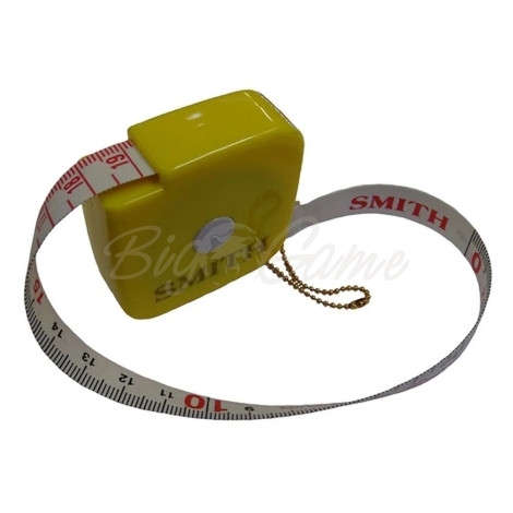 Рулетка SMITH Рыболовная Measuring Tape Smith цв. Yellow фото 1