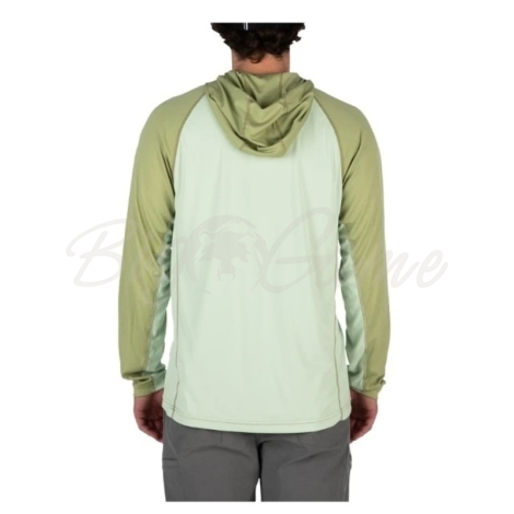 Термокофта SIMMS Bugstopper Solarflex Hoody цвет Light Green / Sage Heather фото 3