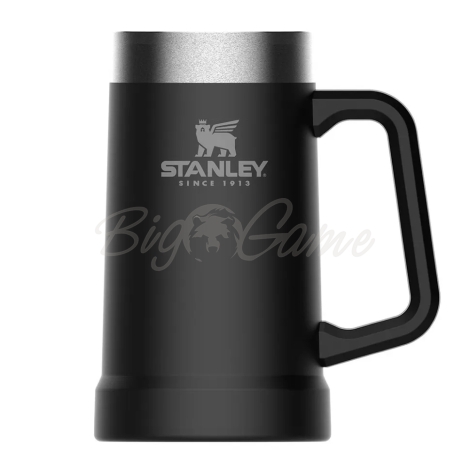 Термокружка STANLEY Adventure Vacuum Stein 700 мл цвет черный фото 1