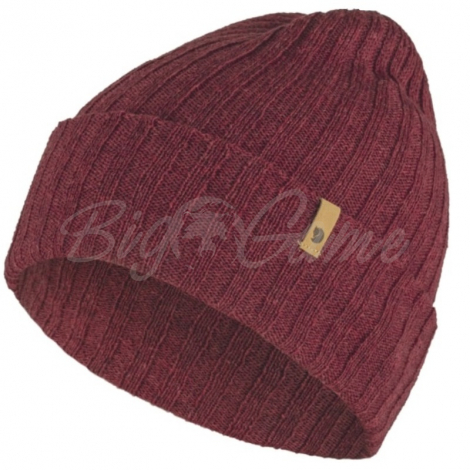 Шапка FJALLRAVEN Byron Hat Thin цв. 345 Red Oak фото 5