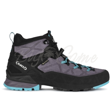 Ботинки горные AKU WS Rock DFS Mid GTX цвет L.Grey / Turquoise фото 5