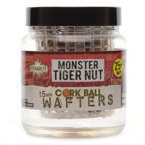 Бойл плавающий DYNAMITE BAITS 15 мм Monster Tiger Nut Wafter фото 1