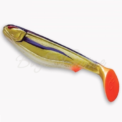 Виброхвост CRAZY FISH Slim Shaddy 8" (1 шт.) зап. анис, код цв. C12 фото 1