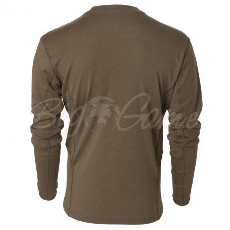 Термокофта BANDED Base Merino Wool Crew 230 г цвет Chocolate фото 2