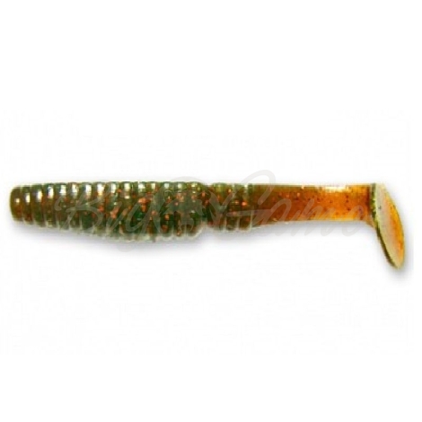 Виброхвост CRAZY FISH Scalp Minnow 3,2" (5 шт.) зап. анис, код цв. 14 фото 1