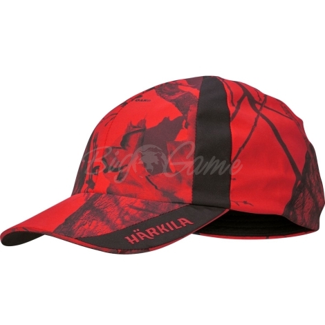 Бейсболка HARKILA Moose Hunter 2.0 Safety Cap цвет Mossy Oak Red фото 1