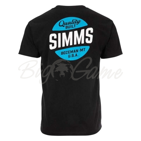 Футболка SIMMS Quality Built Pocket T-Shir цвет Black фото 6