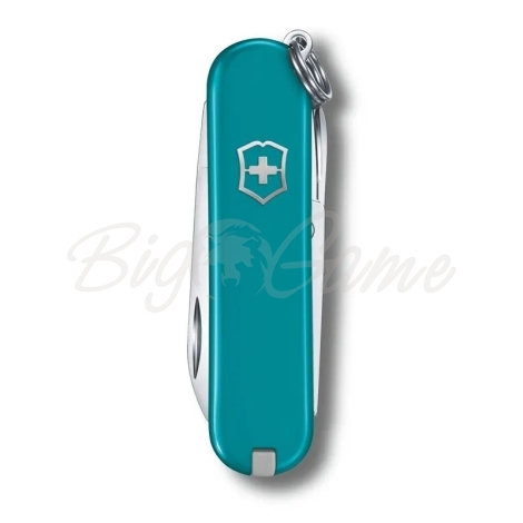 Мультитул VICTORINOX Classic SD 7 функций цв. Mountain Lake фото 3