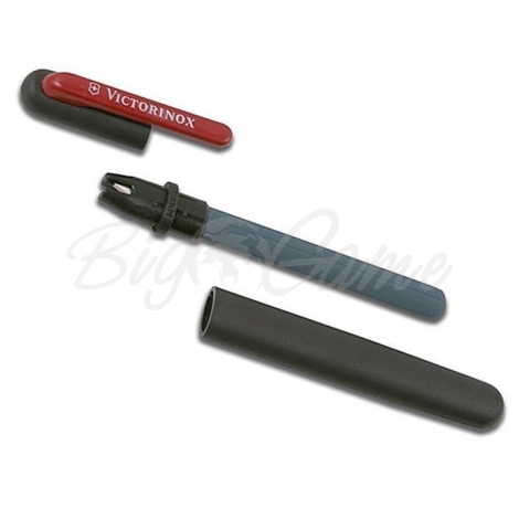 Точилка VICTORINOX Dual-Knife для перочинных ножей 14 см, цв. черный/красный, блистер фото 3