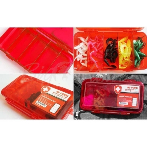 Коробка рыболовная MONCROSS MC 176WBL цвет красный фото 1