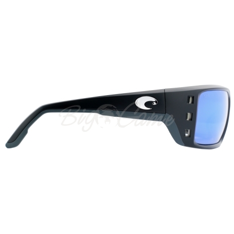 Очки поляризационные COSTA DEL MAR Permit W580 р. XL цв. Matte Black цв. ст. Blue Mirror Glass фото 2
