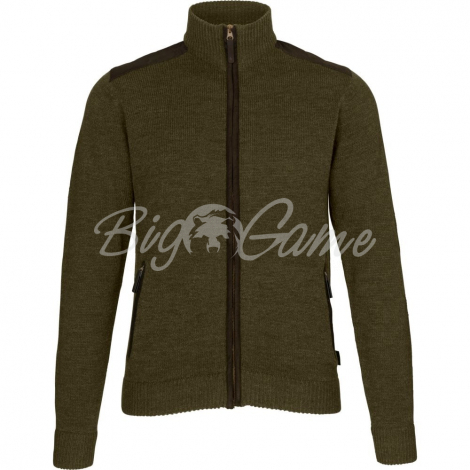 Толстовка SEELAND Buckthorn Full Zip Cardigan цвет Shaded olive melange фото 1