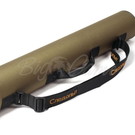 Тубус для удилищ СЛЕДОПЫТ d-110 мм, L-70 см цвет Хаки фото 2