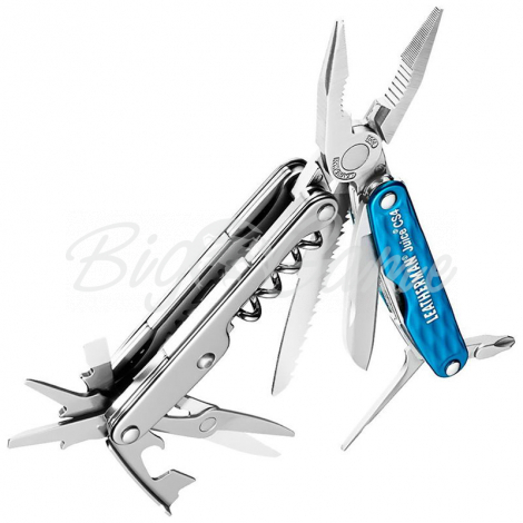 Мультитул LEATHERMAN Juice CS4 цв. голубой фото 3