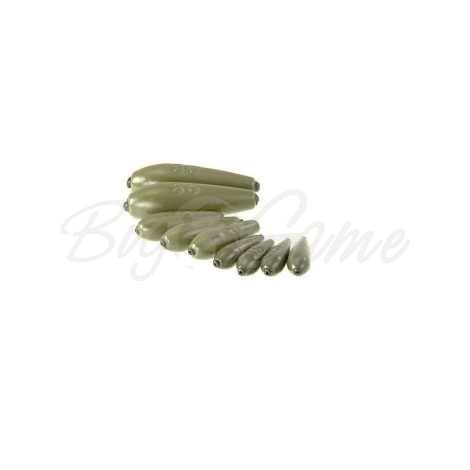 Груз BRISCOLA свинцовый оливка фиксир. 3 г (6 шт.) фото 1