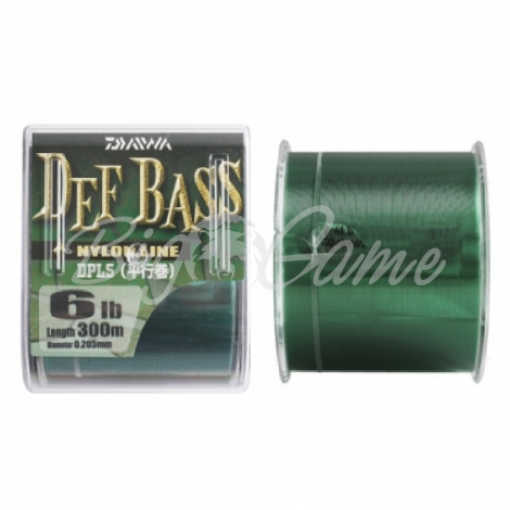 Леска DAIWA Def Bass Nylon 300 м 0,31 мм фото 1