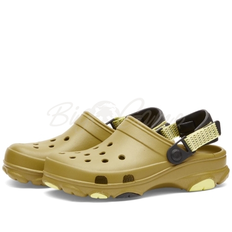 Сабо CROCS Classic All Terrain Clog цвет Хаки фото 1