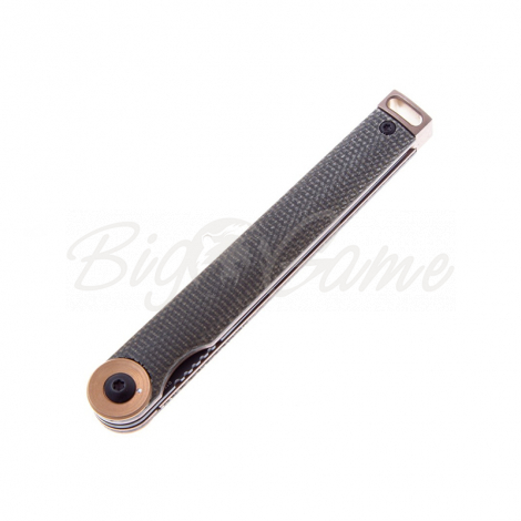 Нож складной полуавтоматический BOKER Kaizen Green Canvas Micarta фото 4