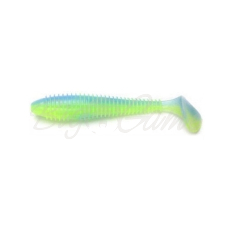 Виброхвост KEITECH Swing Impact FAT 5,8" (4 шт.) цв. PAL #03 Ice Chartreuse фото 1