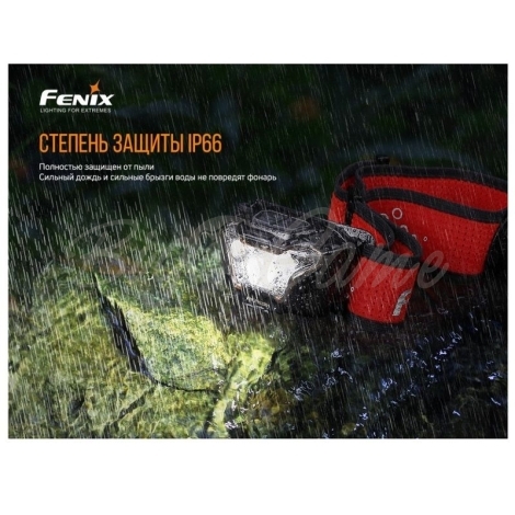 Фонарь налобный FENIX HL18R-T (Cree XP-G3 S3, EVERLIGHT 2835) цвет красный фото 14