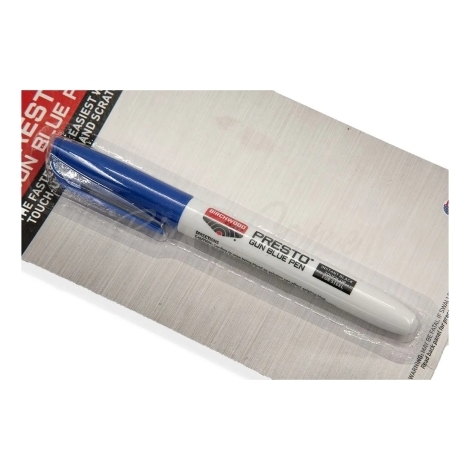 Карандаш для воронения BIRCHWOOD CASEY Presto Gun Blue Pen 10 мл фото 3