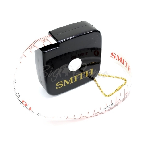 Рулетка SMITH Рыболовная Measuring Tape Smith цв. Black фото 1