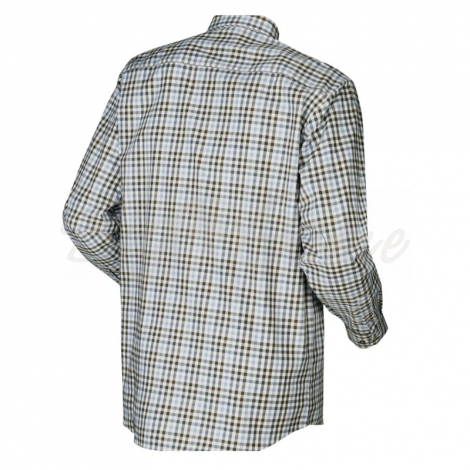 Рубашка HARKILA Milford Shirt цвет Heritage Blue Check фото 4