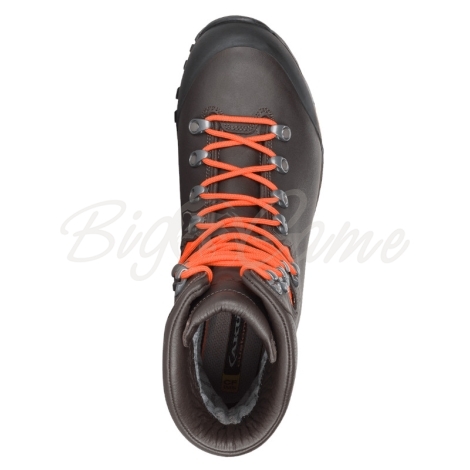 Ботинки охотничьи AKU Riserva High 200 GTX цвет Brown / Fluo Orange фото 3