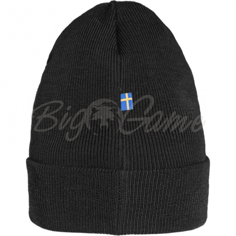 Шапка FJALLRAVEN Classic Knit Hat цв. 550 Black фото 4